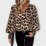 Sofia – Bluză cu Imprimeu Leopard