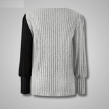 Kaia | Cămașă Elegantă Tricotată cu Mâneci Lungi