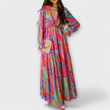 LILA – ROCHIE MAXI GRĂDINA SECRETĂ