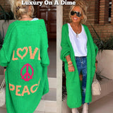 Giovanna | Cardigan lung oversized