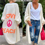 Giovanna | Cardigan lung oversized