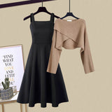 Clarissa - Set Rochie și Cardigan