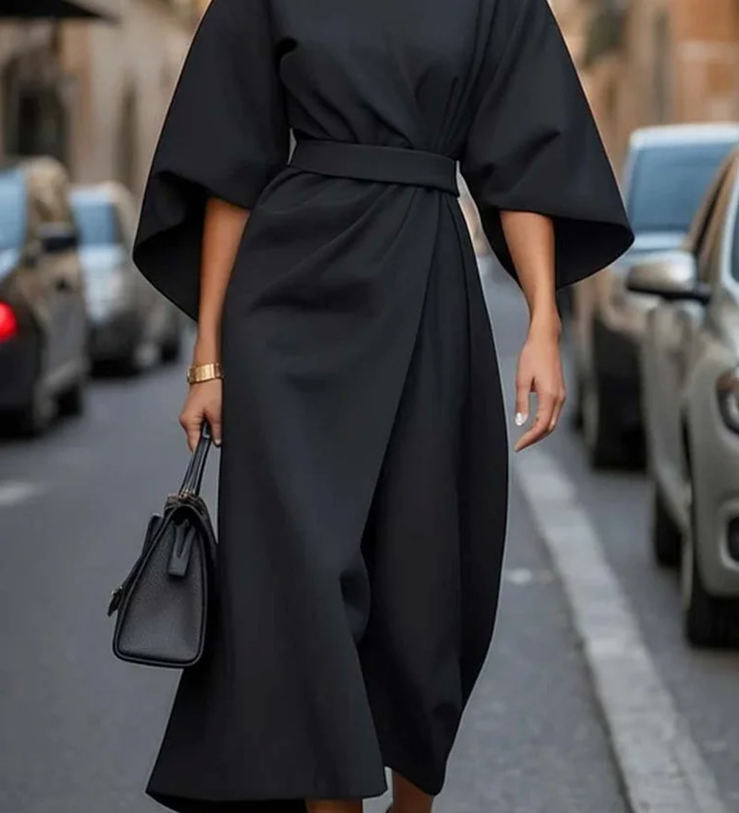 Salomea – Rochie Elegantă cu Croială Clasică