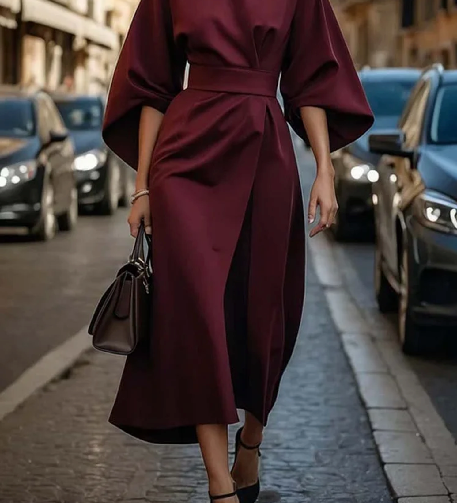 Salomea – Rochie Elegantă cu Croială Clasică