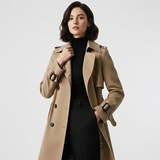 Silvia – Trench Clasic cu Design European