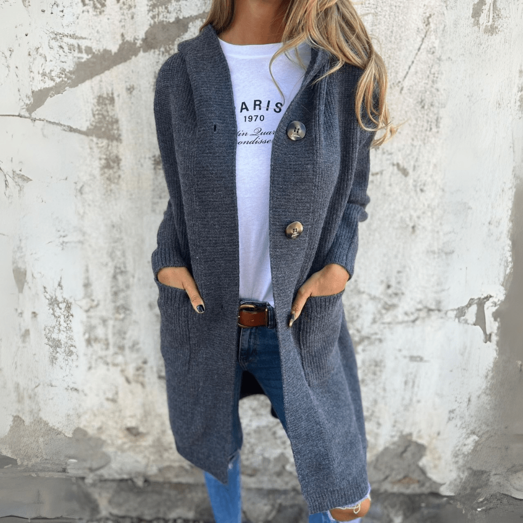 Monica | Cardigan lung elegant