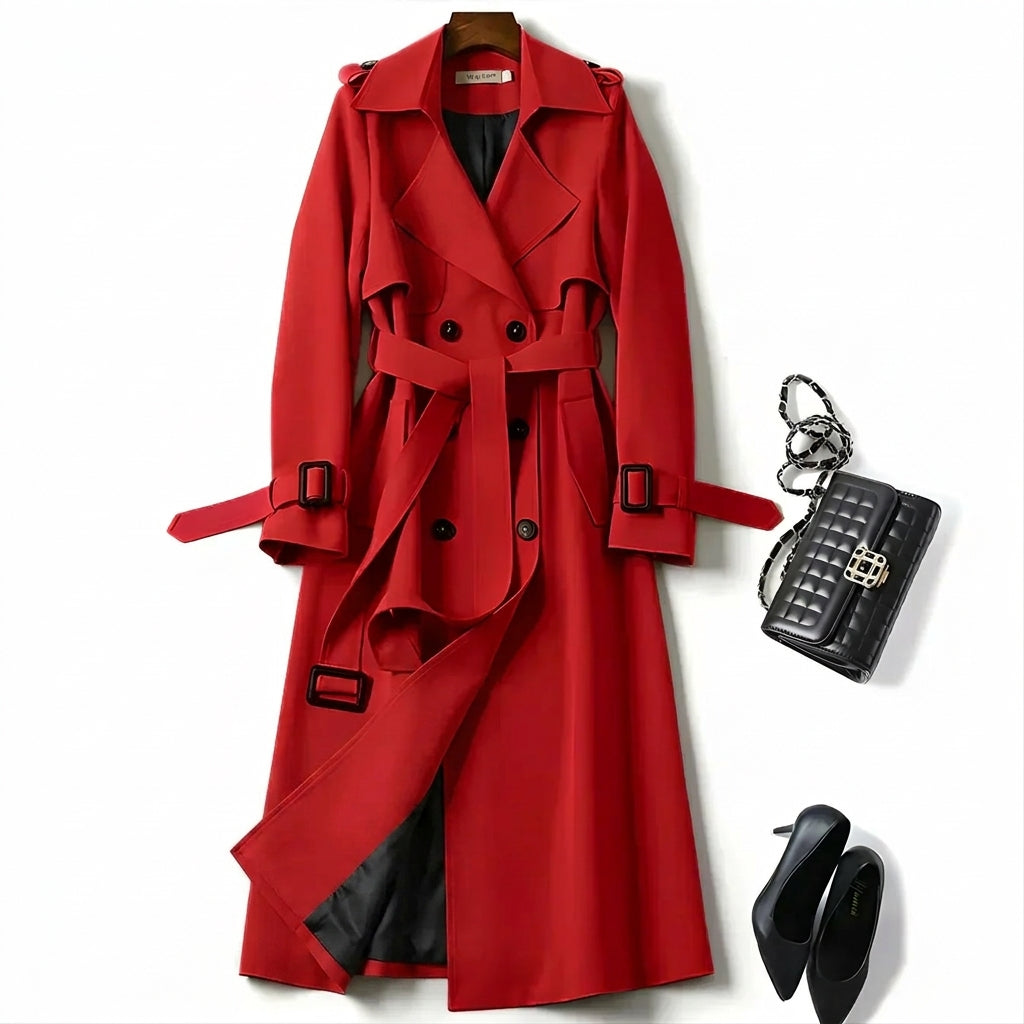 Silvia – Trench Clasic cu Design European