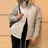 Roxana – Jachetă Tricotată Patchwork